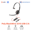Tai nghe Poly BlackWire C3210 USB-C/A Adatpter